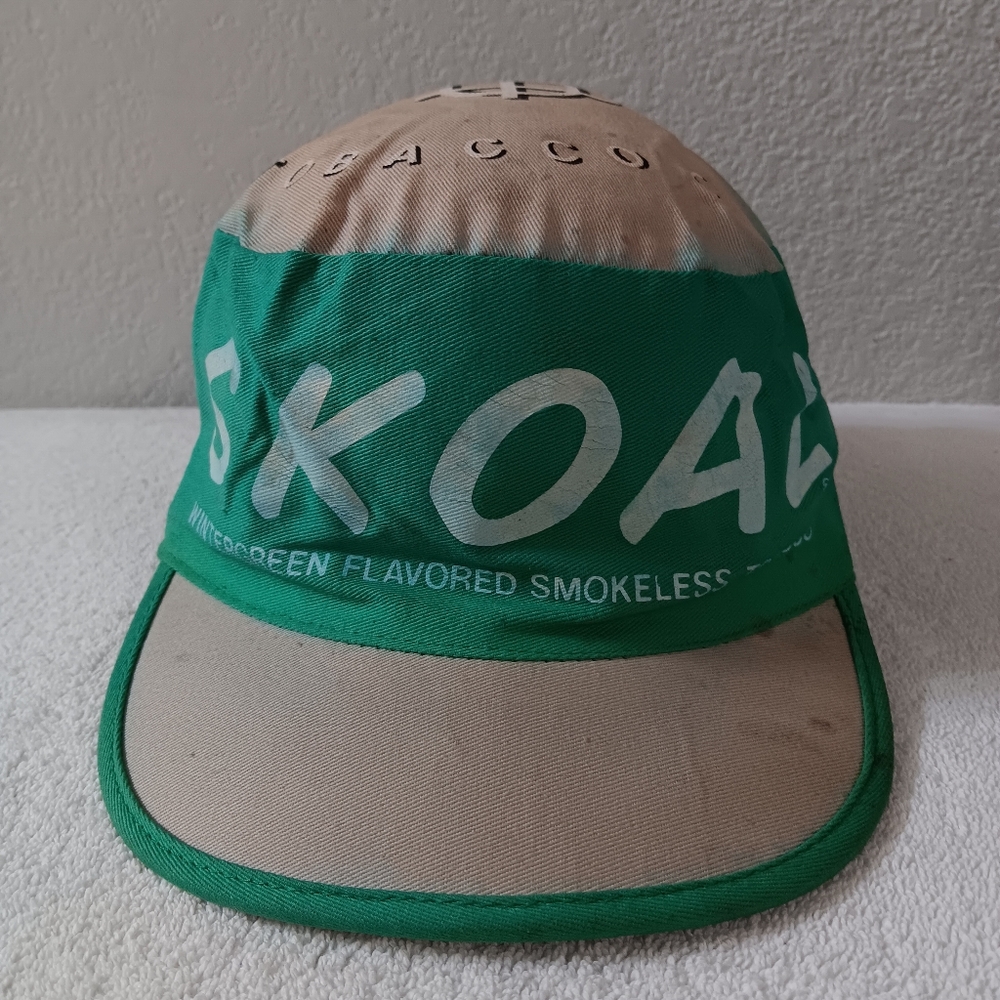 Skoal Green and Tan Cap